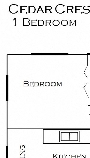 Cedar Crest Floor Plan Cedar Crest in Bloomington
